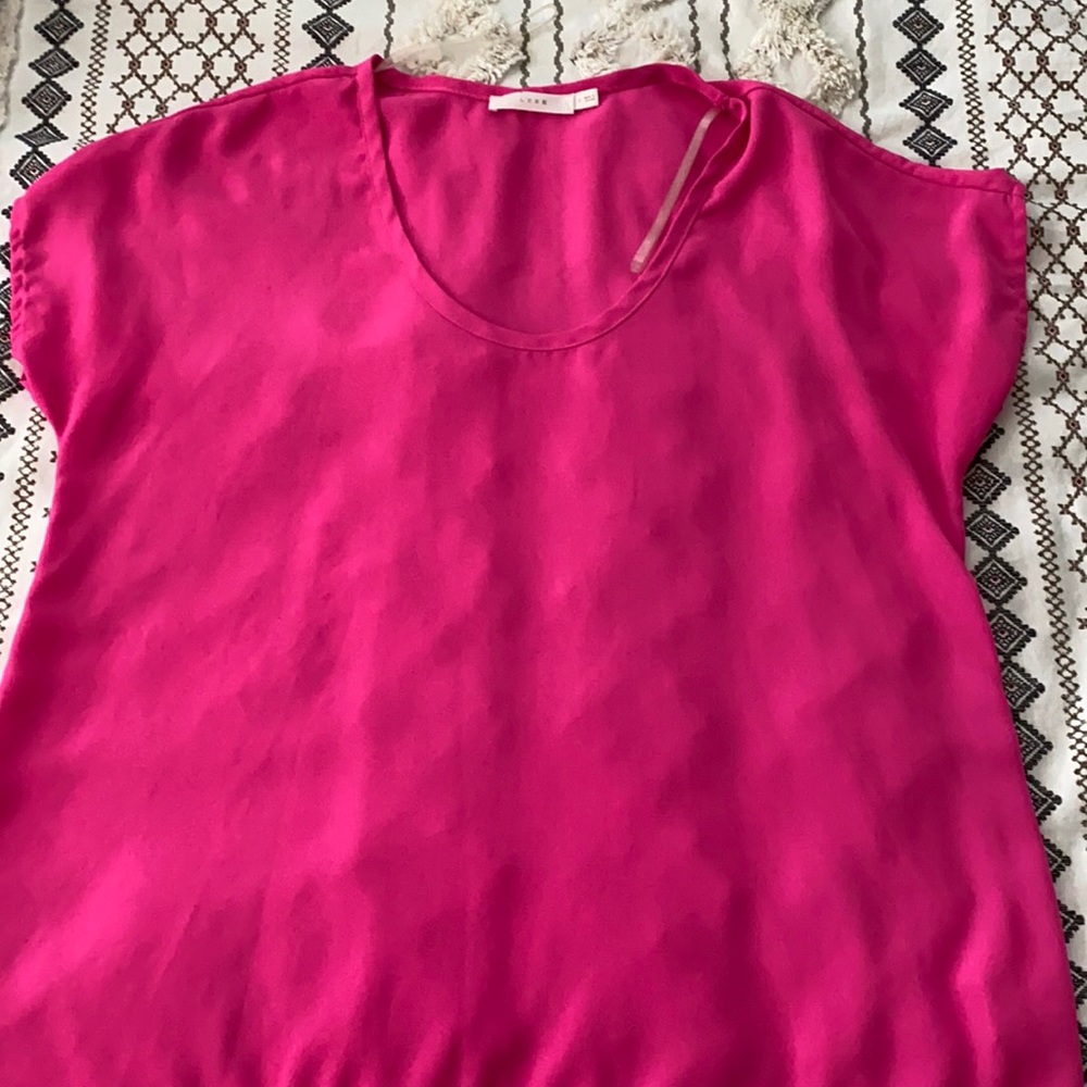 Pink blouse